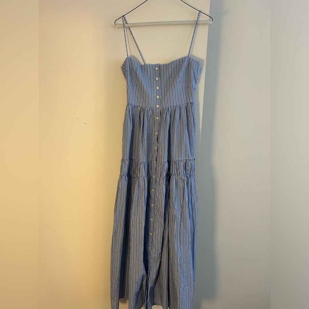 Jcrew a line midi dress